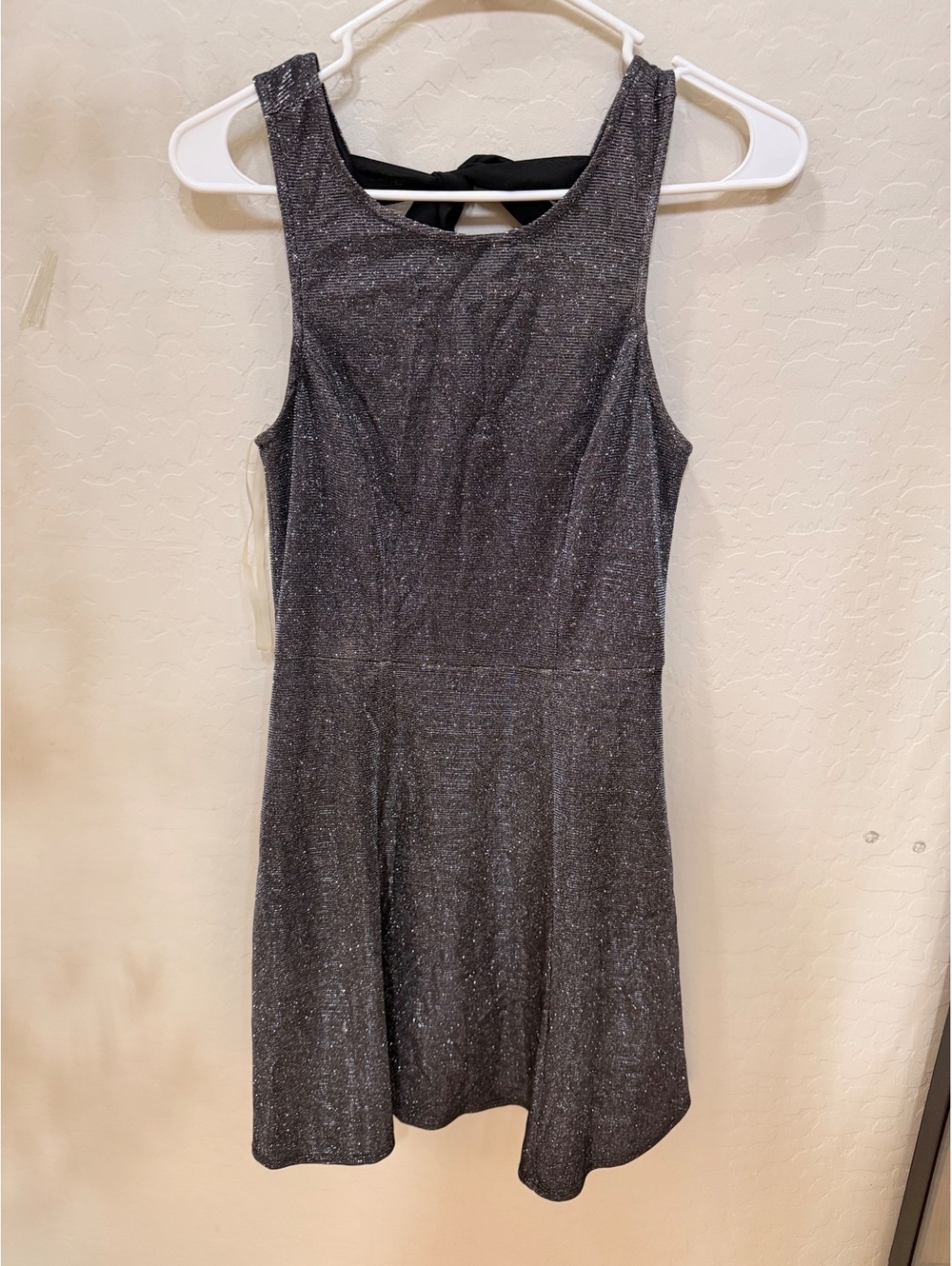 Speechless Mini Shimmery Dress